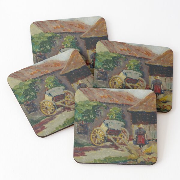 Item preview, Emily Carr - Breton Farm Yard designed and sold by TheRedVineyard.