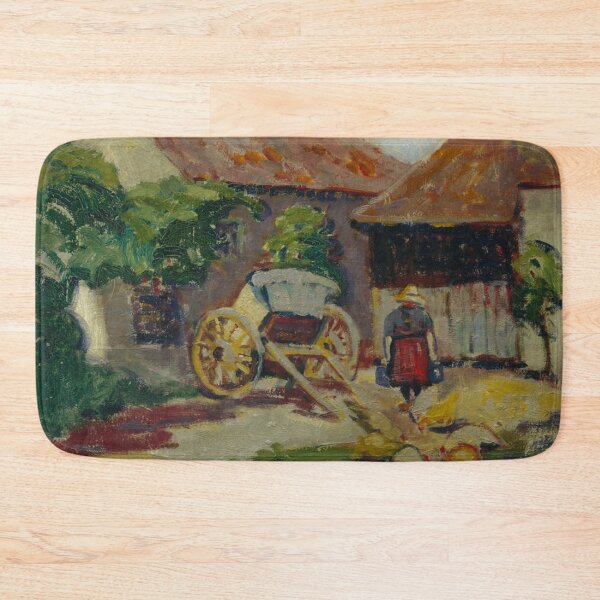 Item preview, Emily Carr - Breton Farm Yard designed and sold by TheRedVineyard.