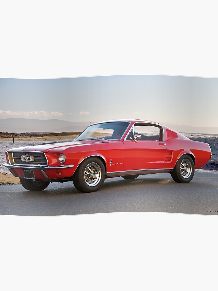 1967 Mustang Fastback >> 1967 Mustang Fastback Ii Poster 1967 Mustang Fastback >> 1967 Mustang Fastback Ii Poster
