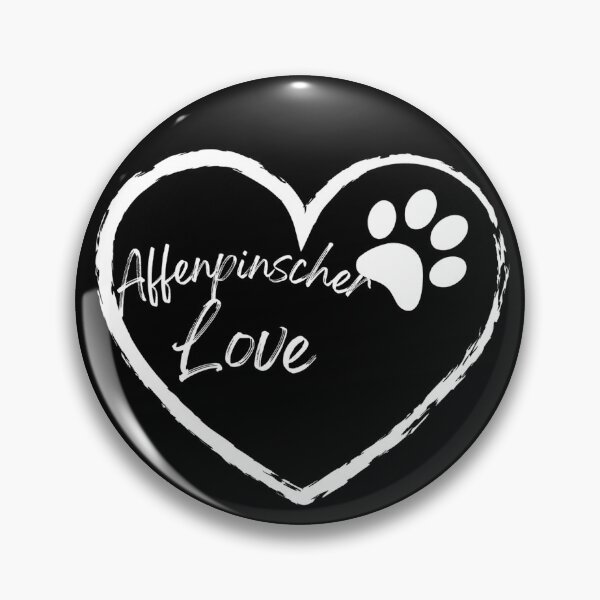 Item preview, Affenpinscher Art Doggie Heart  designed and sold by TheWildFlix.