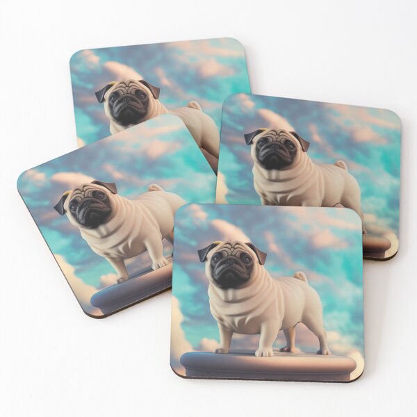 Item preview, Woman's Best Friend - The Pug designed and sold by Lava Tigers Art.
