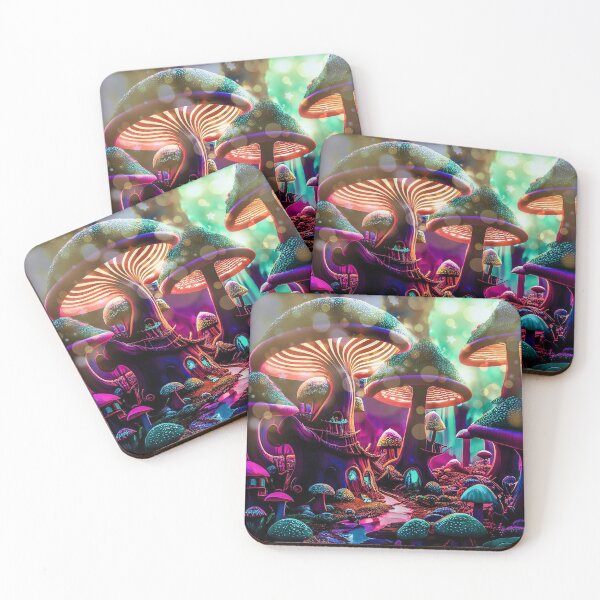 Item preview, Mushroom Village designed and sold by Stacey Hallock.