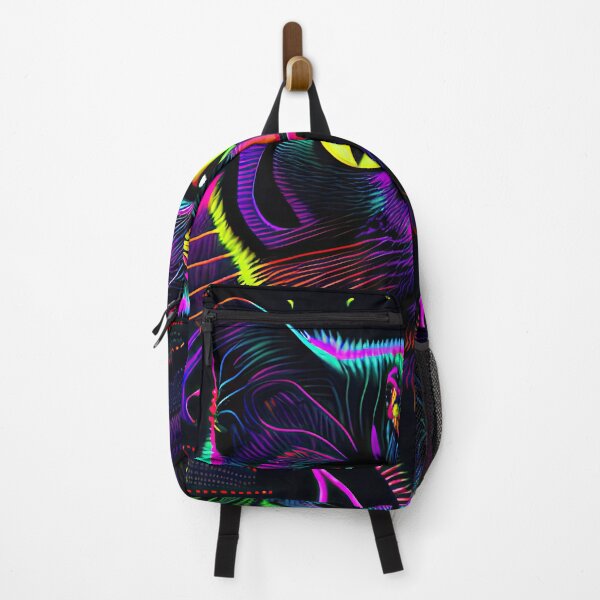 Item preview, #F101: Colorful Neon Cat Sketch designed and sold by FarStarL33.