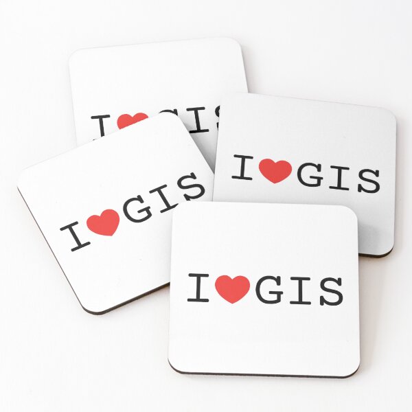 Item preview, I Heart GIS - Horizontal designed and sold by tfull26.