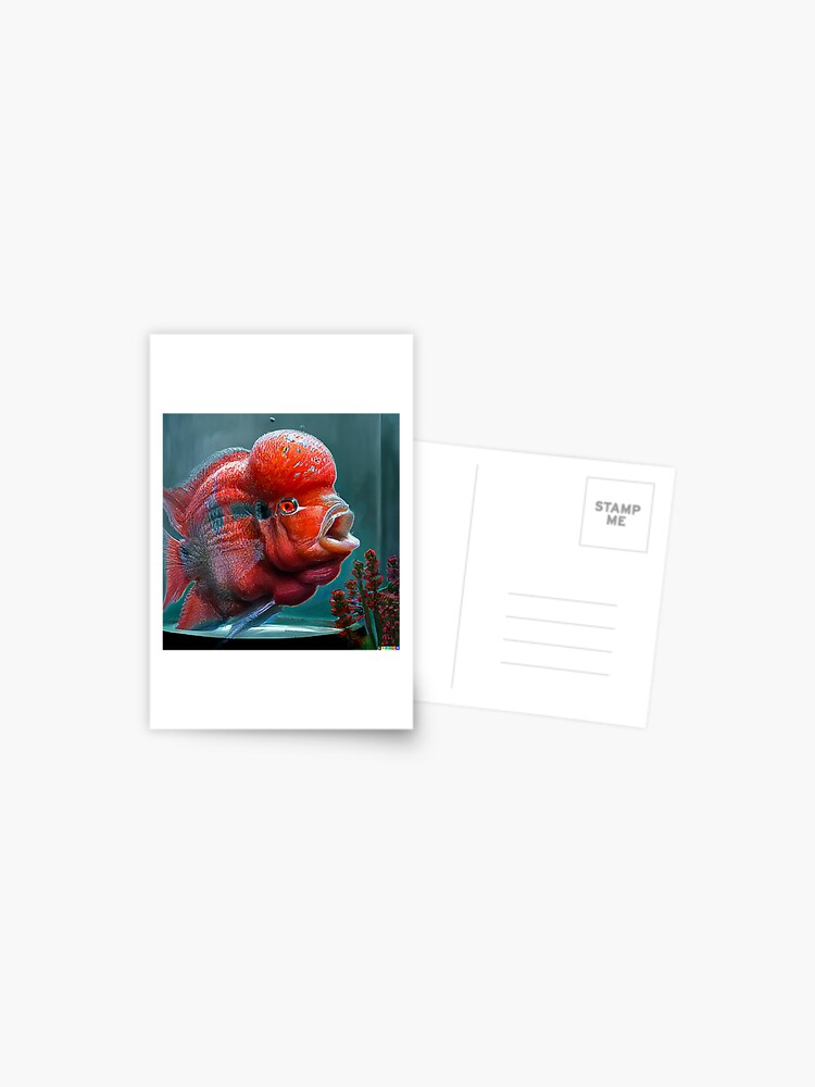 Big Fish Postcard for Sale by George Edward Giunca