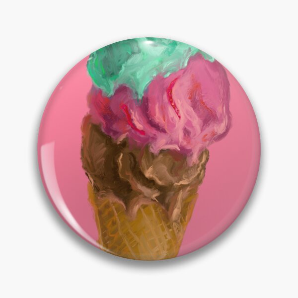 Item preview, Ice Cream (Chocolate, Strawberry, Chocolate Chip Mint) designed and sold by doteau.