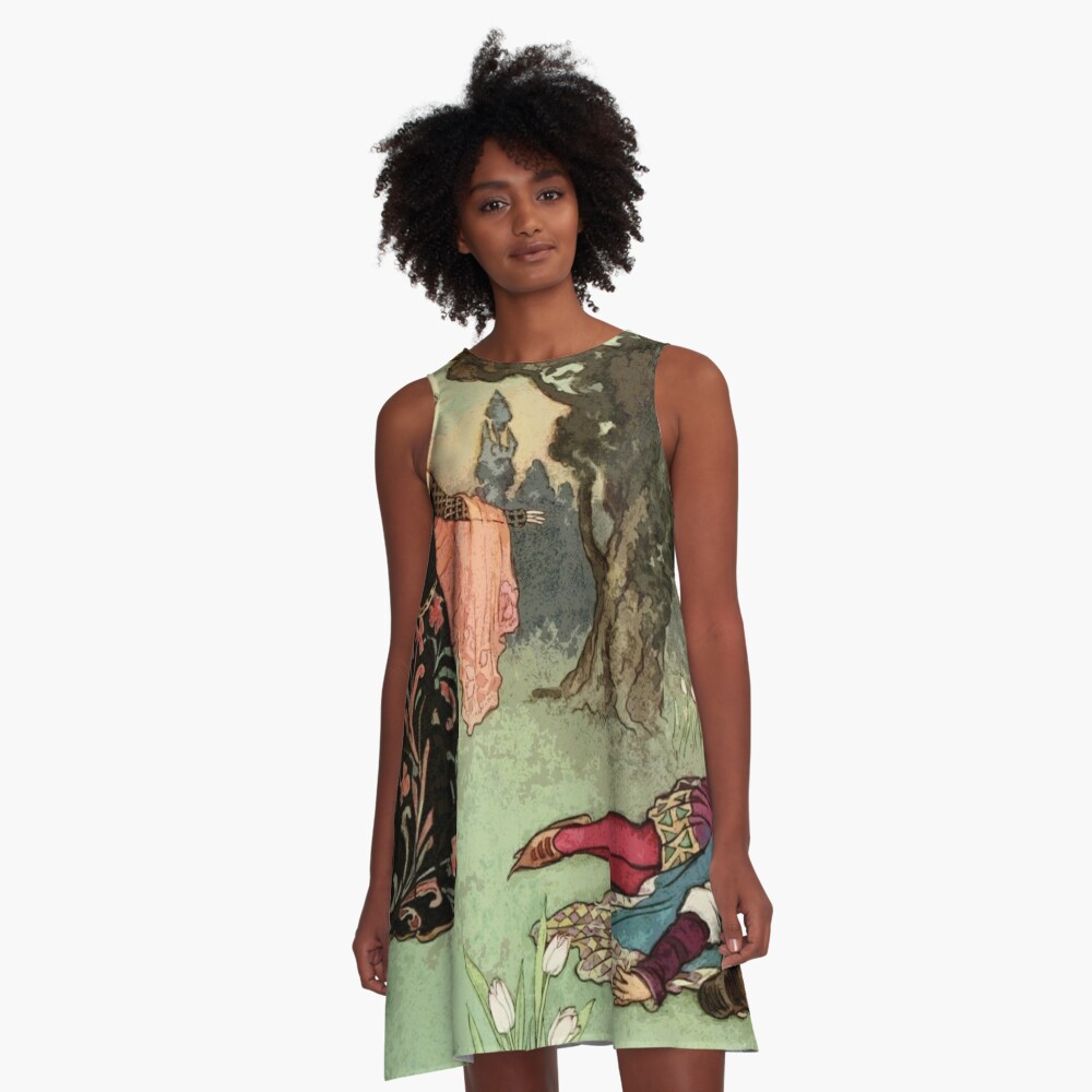 Beauty And The Beast Drawing A Line Dress By Prodesigner2 Redbubble