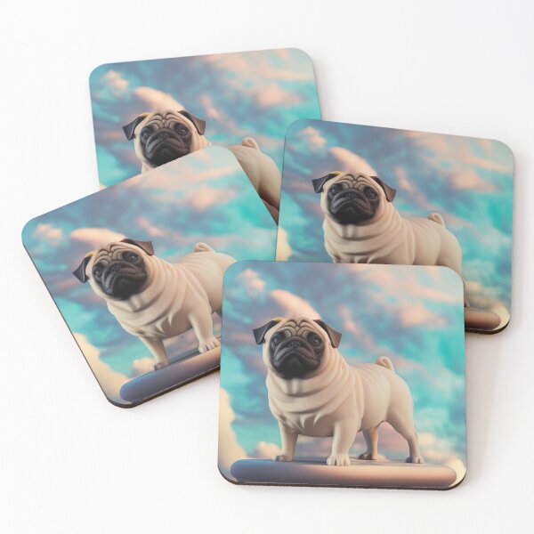 Item preview, Man's Best Friend - The Pug designed and sold by Lava Tigers Art.