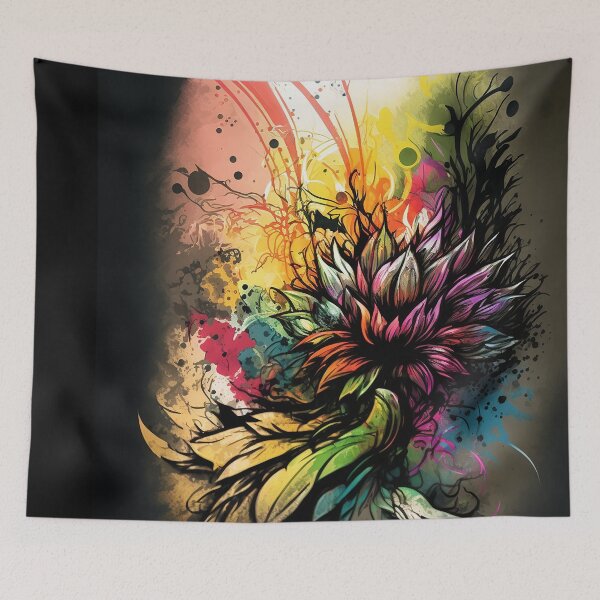 Item preview, Floral wall art (2/4) designed and sold by sabantha.