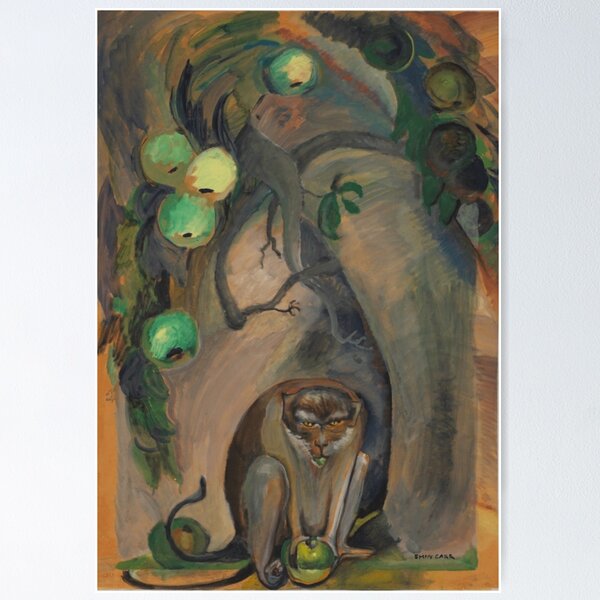 Emily Carr - Portrait of Woo Poster