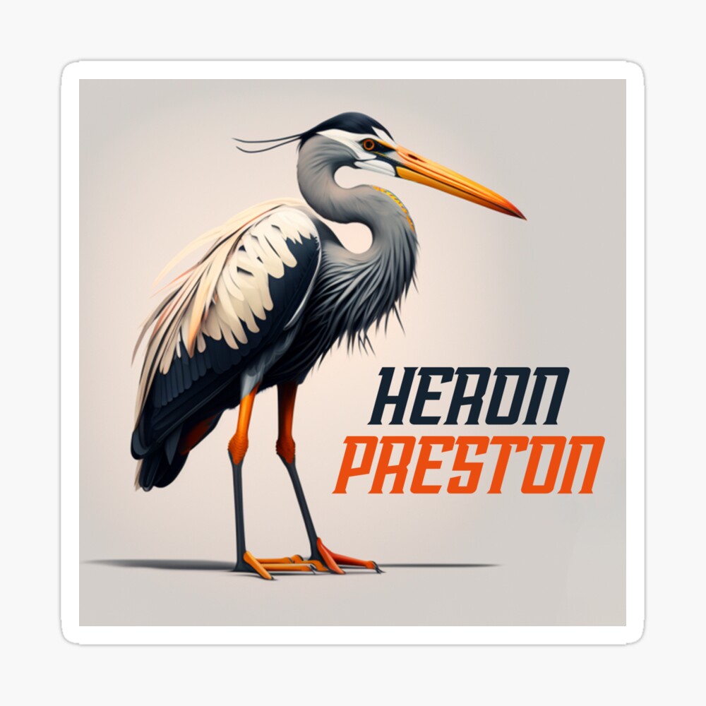 Heron Preston Sticker for Sale by Tarik El Hamdi