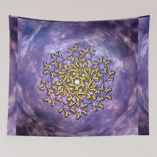 Item preview, 6 point Banana Mandala designed and sold by AuntyReni.