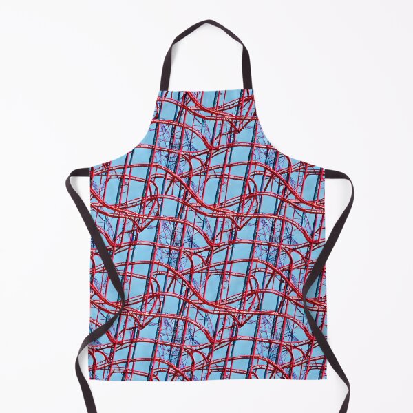 Item preview, Red Rollercoaster - Seamless Pattern designed and sold by Chubuter.