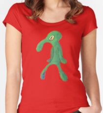 Camiseta entallada de cuello redondo Audaz y Brash