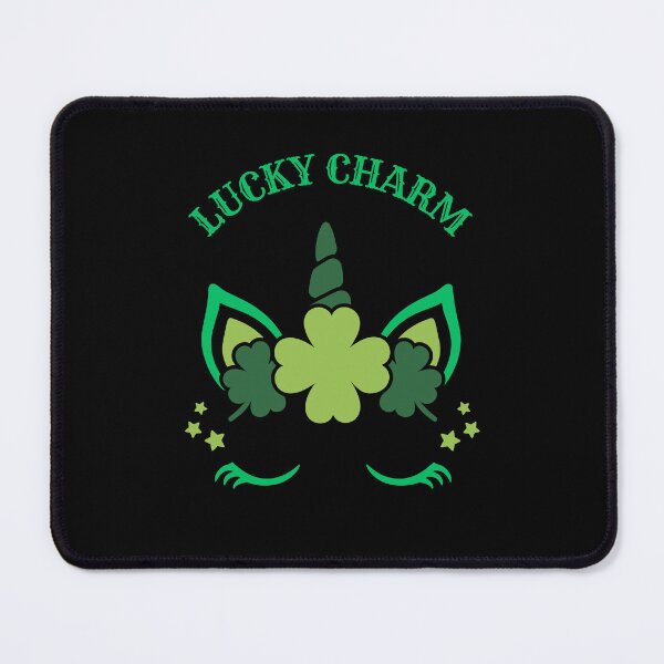 Item preview, Saint Patricks Day Lucky Charm Unicorn designed and sold by EileenTheArt.