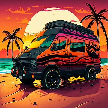 Artwork thumbnail, Sprinter Van by Rays84