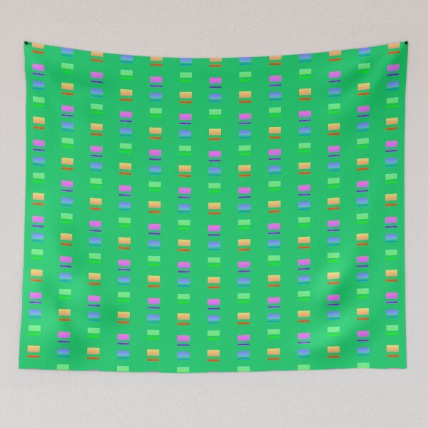 Item preview, Jade green color combination |  Jade green abstract geometric pattern designed and sold by lausn.