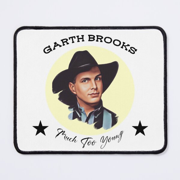 Item preview, Garth Brooks Much Too Young designed and sold by Low Places Designs.