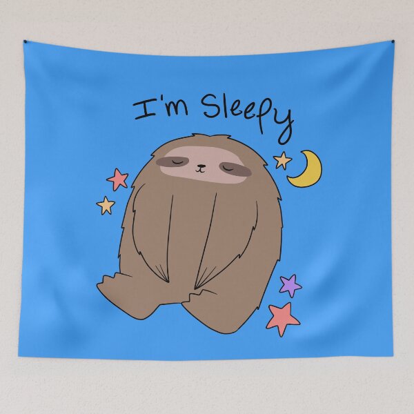 Item preview, "I'm Sleepy" Sloth designed and sold by SaradaBoru.