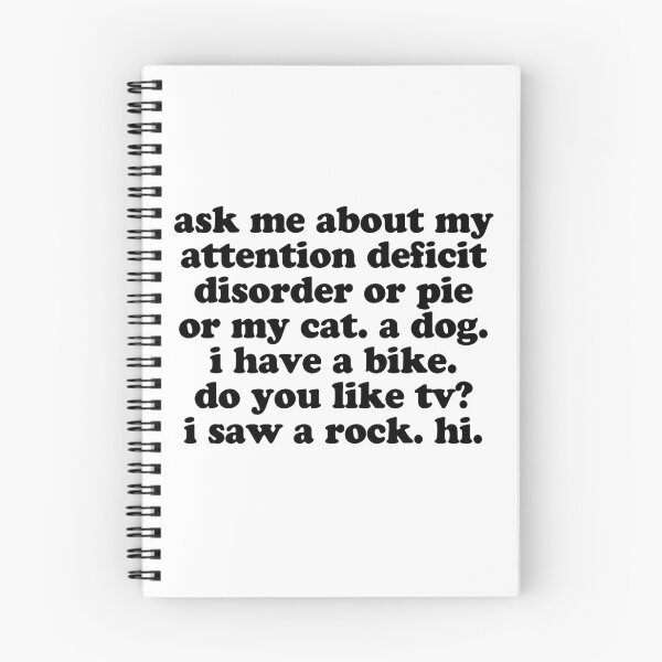 Item preview, ADHD Humor Quote designed and sold by jomadado.