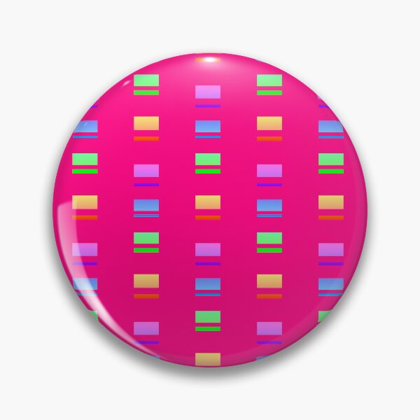 Item preview, Bright pink color combination |  Bright pink abstract geometric pattern designed and sold by lausn.