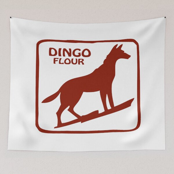 Item preview, Dingo Flour Australia Souvenir designed and sold by Izoberu.