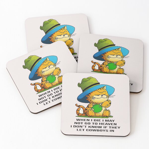 Item preview, When I Die I May Not Go To Heaven I Don't Know If They Let Cowboys In - Funny Gift For Cowboys Classic designed and sold by SkiMountain.
