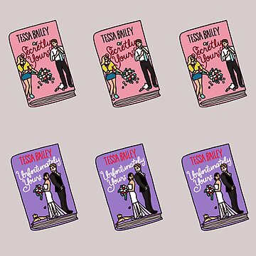 Meryl Wilsner books Sticker for Sale by lalashellsArt
