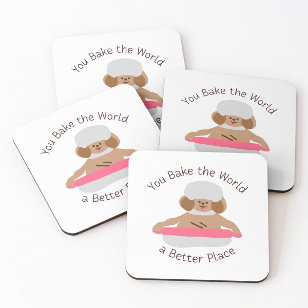 Item preview, Dog Bake the World a Better Place designed and sold by shoponow.