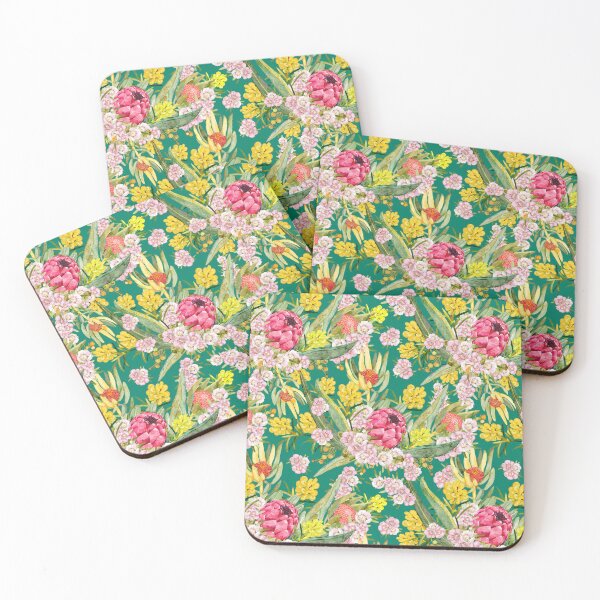 Item preview, Australian Tropical Summer - Vibrant Green  designed and sold by Sketchbook Designs.