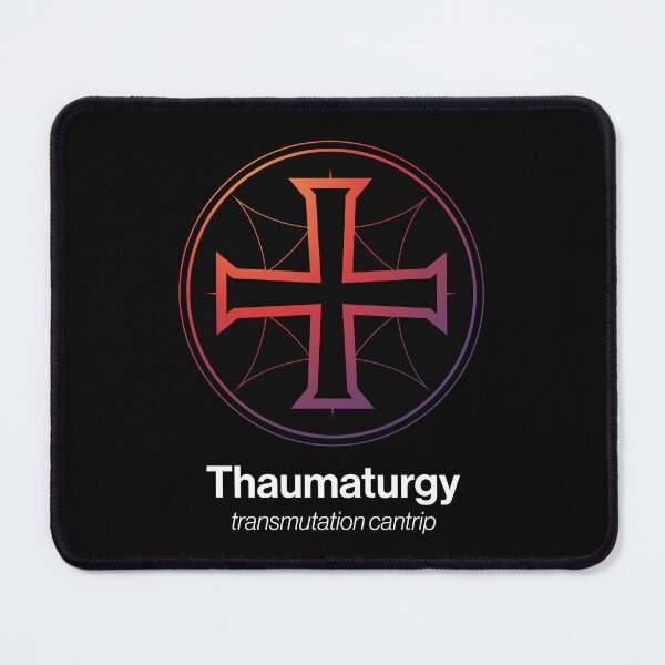 Item preview, Thaumaturgy Spell Symbol designed and sold by Unspelled.