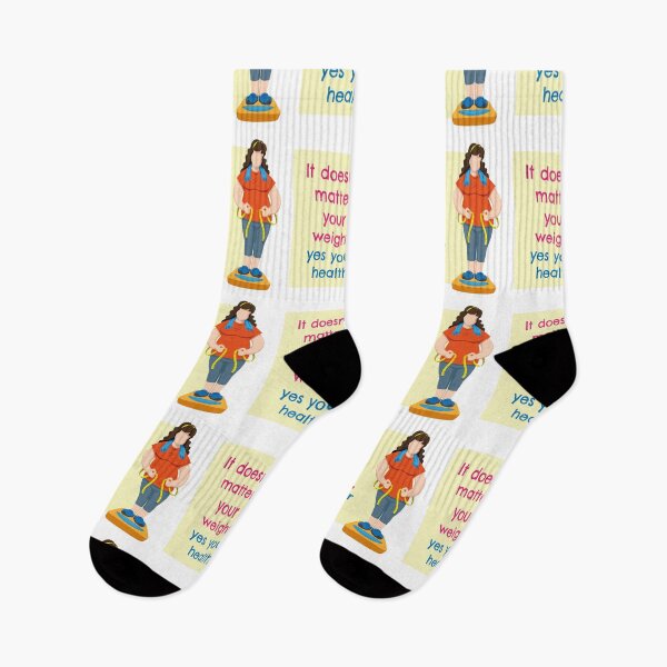 Item preview, Chubby woman on scales measuring waist with measuring tape. Ideal for training and educational materials designed and sold by LucianoCosmo.