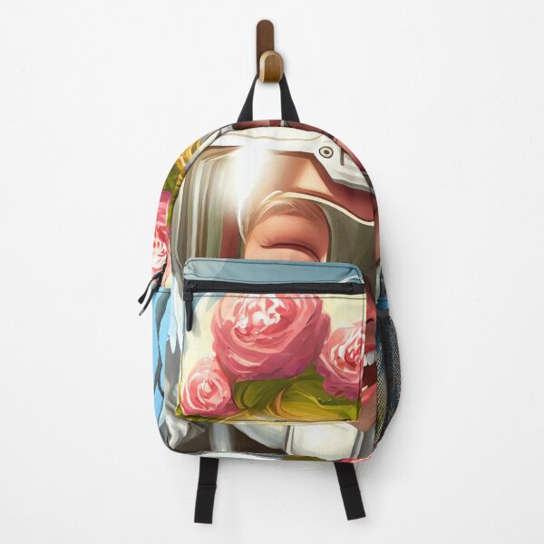 Item preview, Joyous demeanour blooming like roses - Women Astronaut with Rose Head designed and sold by ArtfulDelights.
