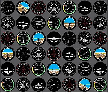 Artwork thumbnail, Flight Instruments by Janensidine