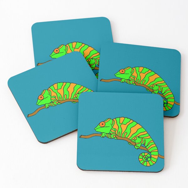 Item preview, chameleon love bright designed and sold by Sara Frane.
