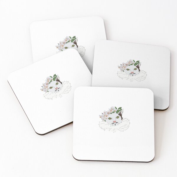 Item preview, Shakespurr and Flowers  designed and sold by esowards.