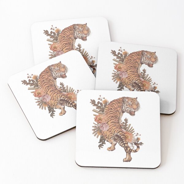 Item preview, Floral Tiger designed and sold by didiartcreation.