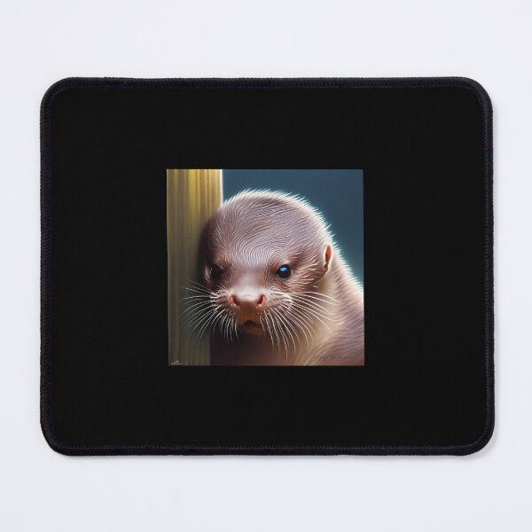 Item preview, Ugly baby otter designed and sold by UglyAIArtwork.