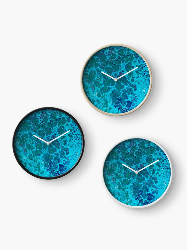 Thumbnail 3 of 4, Clock, Clean Water designed and sold by Rae-O-Sunshine-.