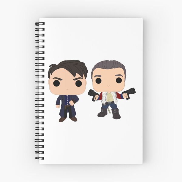 Item preview, Torchwood funko pop graphic Captain Jack and Captain John   designed and sold by OldCityCherry.