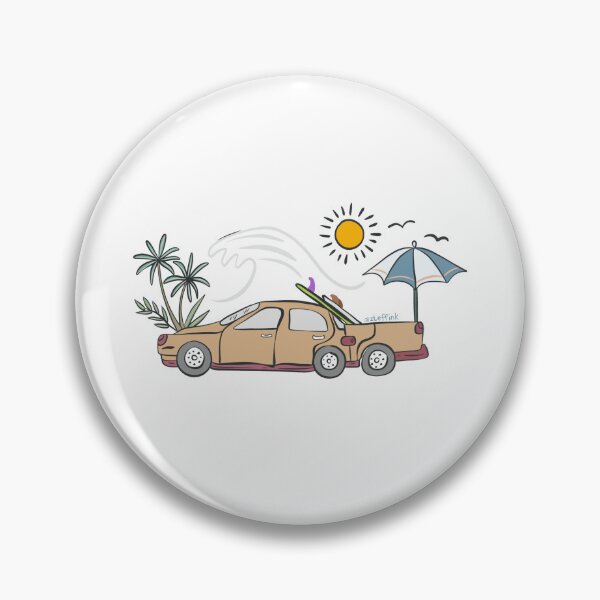 Item preview, Surf trip pick up truck joy ride summer beach vibes designed and sold by zteffink.