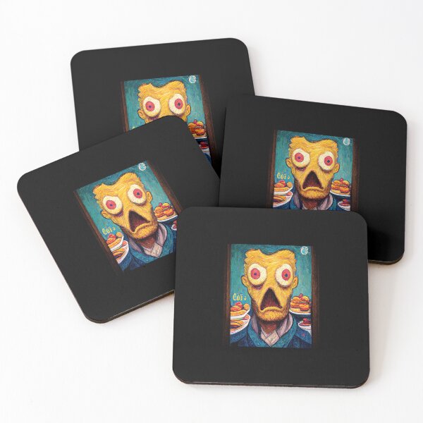 Item preview, The Scream Van Gogh Simpsons designed and sold by alaeybis7.