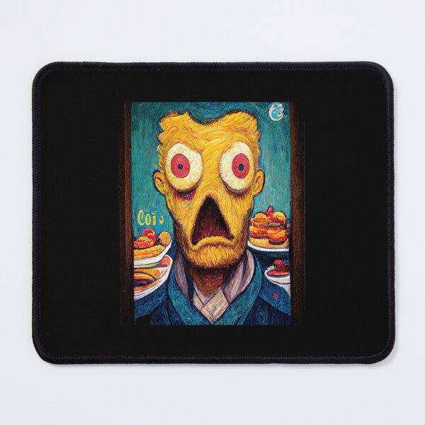 Item preview, The Scream Van Gogh Simpsons designed and sold by alaeybis7.