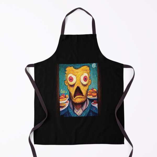 Item preview, The Scream Van Gogh Simpsons designed and sold by alaeybis7.