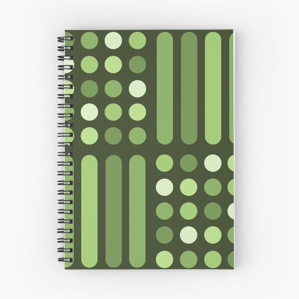 Item preview, Mid Century Modern Circles Lines Olive Green designed and sold by thepixelgarden.