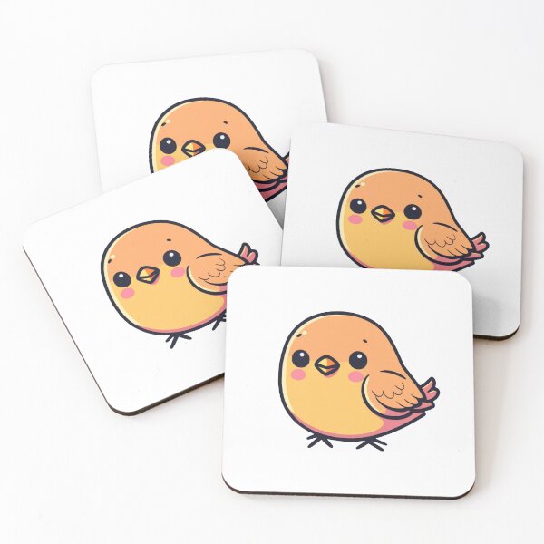 Item preview, Cute Kawaii Bird Art designed and sold by StickifyMe.