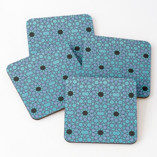 Item preview, Geometry Moroccan Mosaic Tiles, Traditional Moroccan Zellige Graphic  designed and sold by markweasley16.