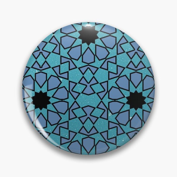 Item preview, Geometry Moroccan Mosaic Tiles, Traditional Moroccan Zellige Graphic  designed and sold by markweasley16.