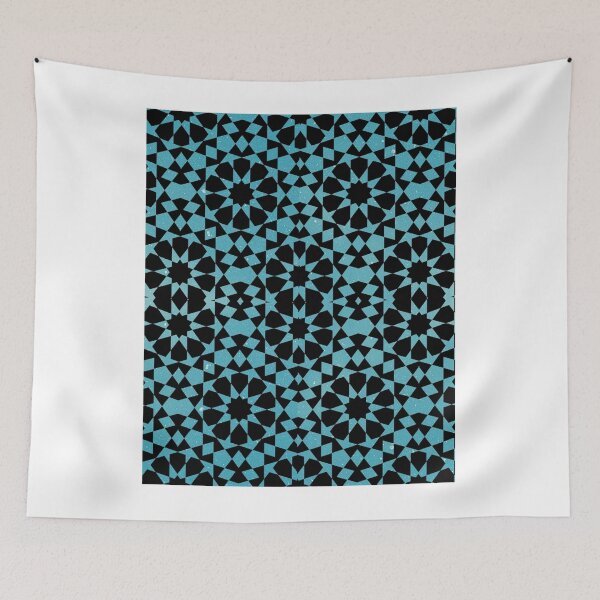 Item preview, Moroccan Mosaic Tiles Art, Traditional Moroccan Zellige pattern Graphic  designed and sold by markweasley16.