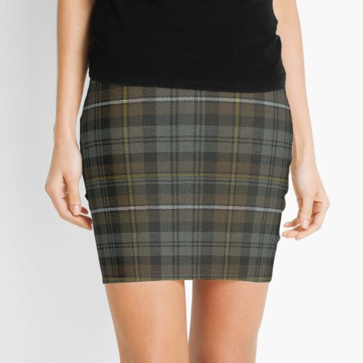 Black Watch Ancient Original Scottish Tartan Mini Skirt for Sale by DiamondWillow Redbubble